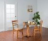 Drop Leaf Round Dining Table - Sedona -2