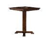 Chocolate Brown Pub Table - Santa Fe -1
