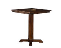 Chocolate Brown Pub Table - Santa Fe