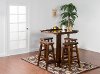 Chocolate Brown Pub Table - Santa Fe -2
