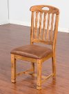 Slatback Upholstered Side Chair - Sedona