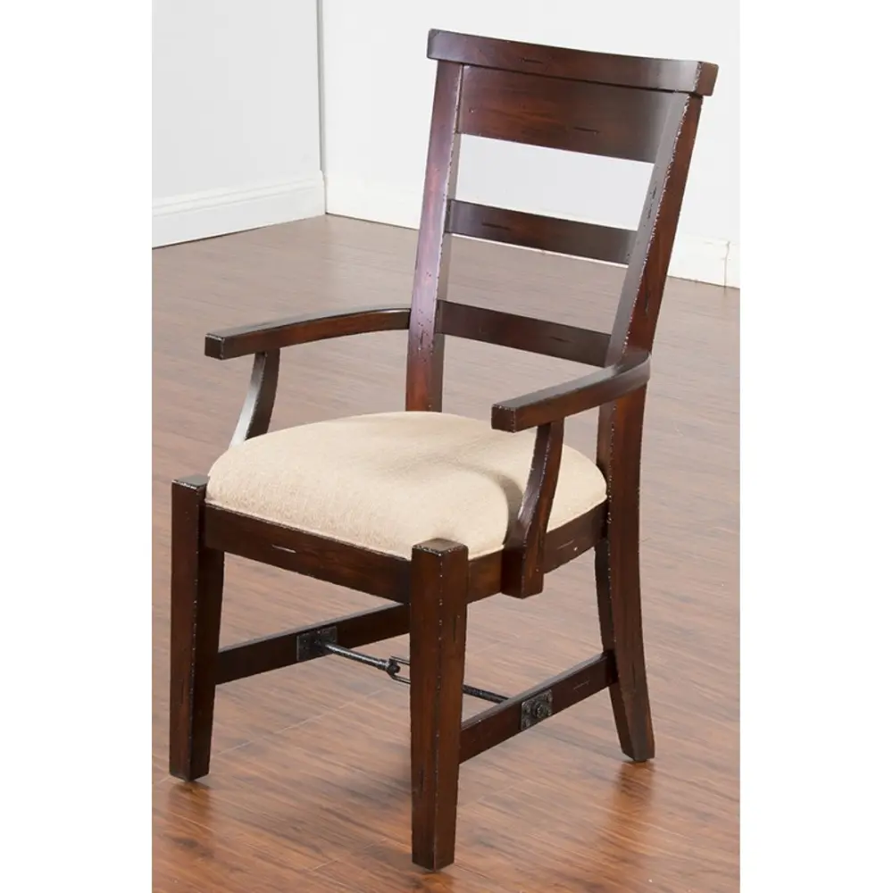 Upholstered Arm Chair - Vineyard -1