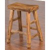 Saddle Seat Style Counter Stool (24 Inch) - Sedona -1