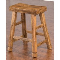 Saddle Seat Style Counter Stool (24 Inch) - Sedona