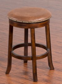 Swivel Counter Height Stool (24 Inch) - Santa Fe