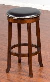 Swivel Bar Stool (30 Inch) - Cappuccino