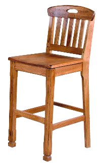 Slatback Bar Stool (30 Inch) -Sedona