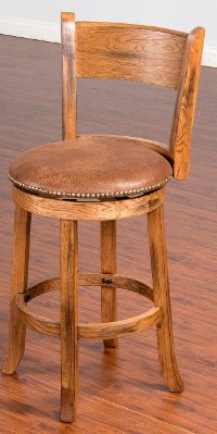 Swivel Counter Stool (24 Inch) - Sedona