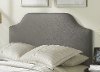B72143 Bordeaux Dolphin Twin Headboard