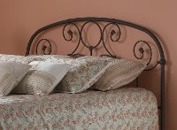 B4233-3 Rusty Gold Metal Twin Headboard - Grafton