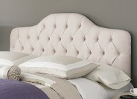 B72123 Ivory Upholstered Twin Headboard - Martinique