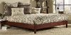 B5108-3 Mahogany Twin Platform Bed - Murray
