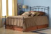 B4144-3 Matte Black Twin Metal Bed - Sanford