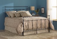 B4115-3 Mahogany Gold Twin Metal Bed - Winslow