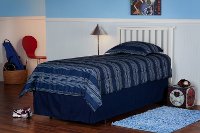 51C523 White Slatted Twin Headboard - Belmont