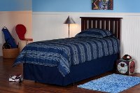 51T523 Merlot Slatted Twin Headboard - Belmont