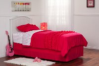 51C543 White Slatted Twin Headboard - Finley