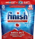 FINISH-DTGT Finish Max In 1 Powerball Dishwasher Detergent Tablets - 43 Tabs