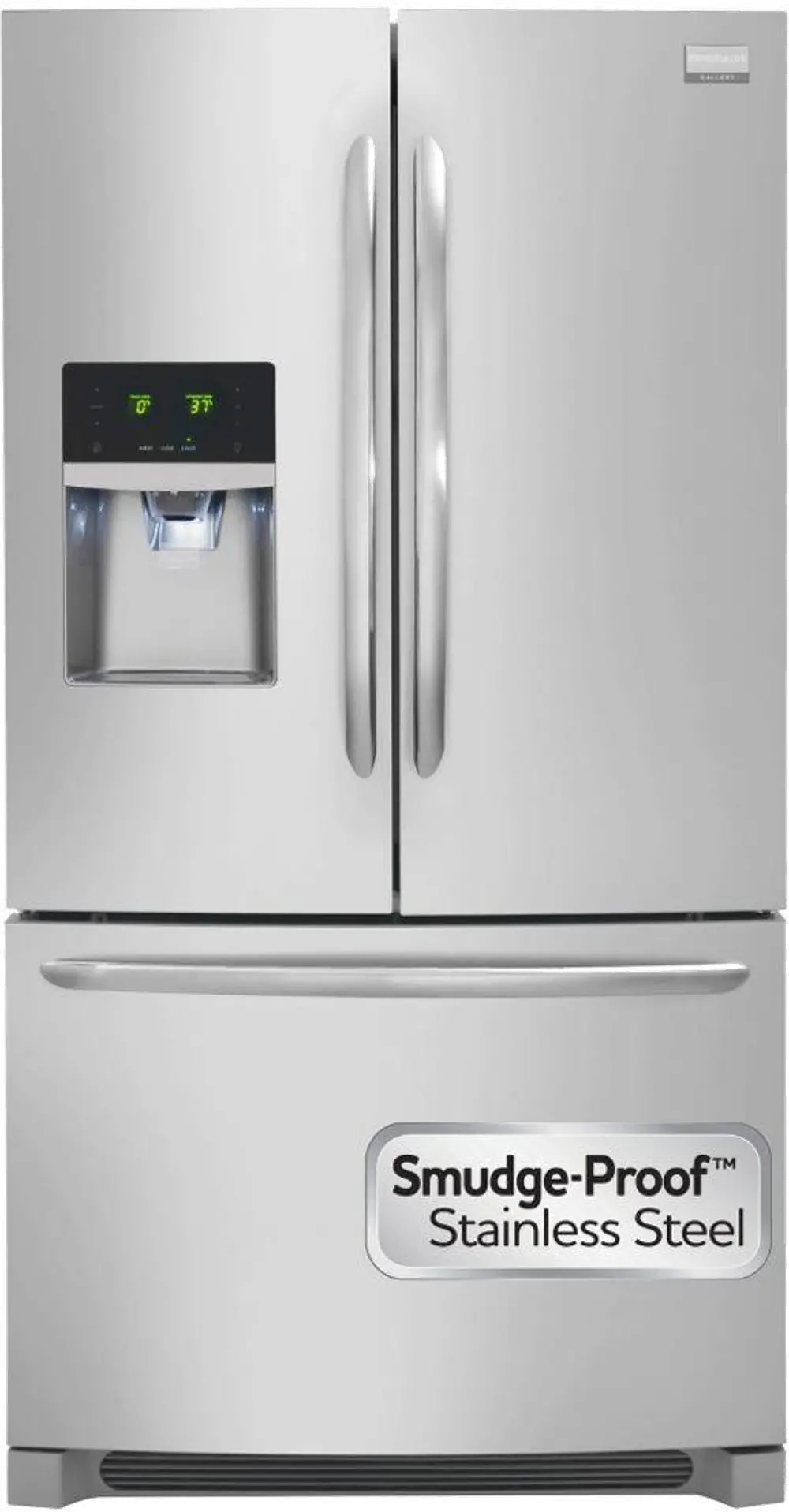 FGHB2866PF Frigidaire Stainless Steel French Door Refrigerator - 36 Inch-1