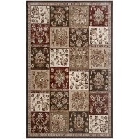 Brown 5' x 8' Galleria Area Rug