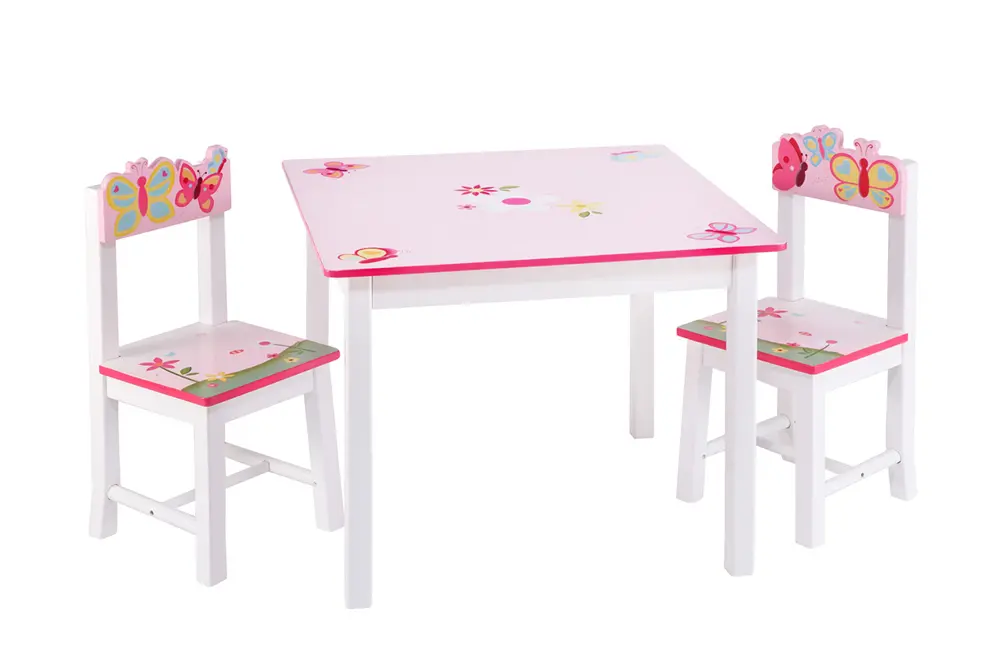 Butterfly Buddies Guidecraft Table & Chairs Set-1
