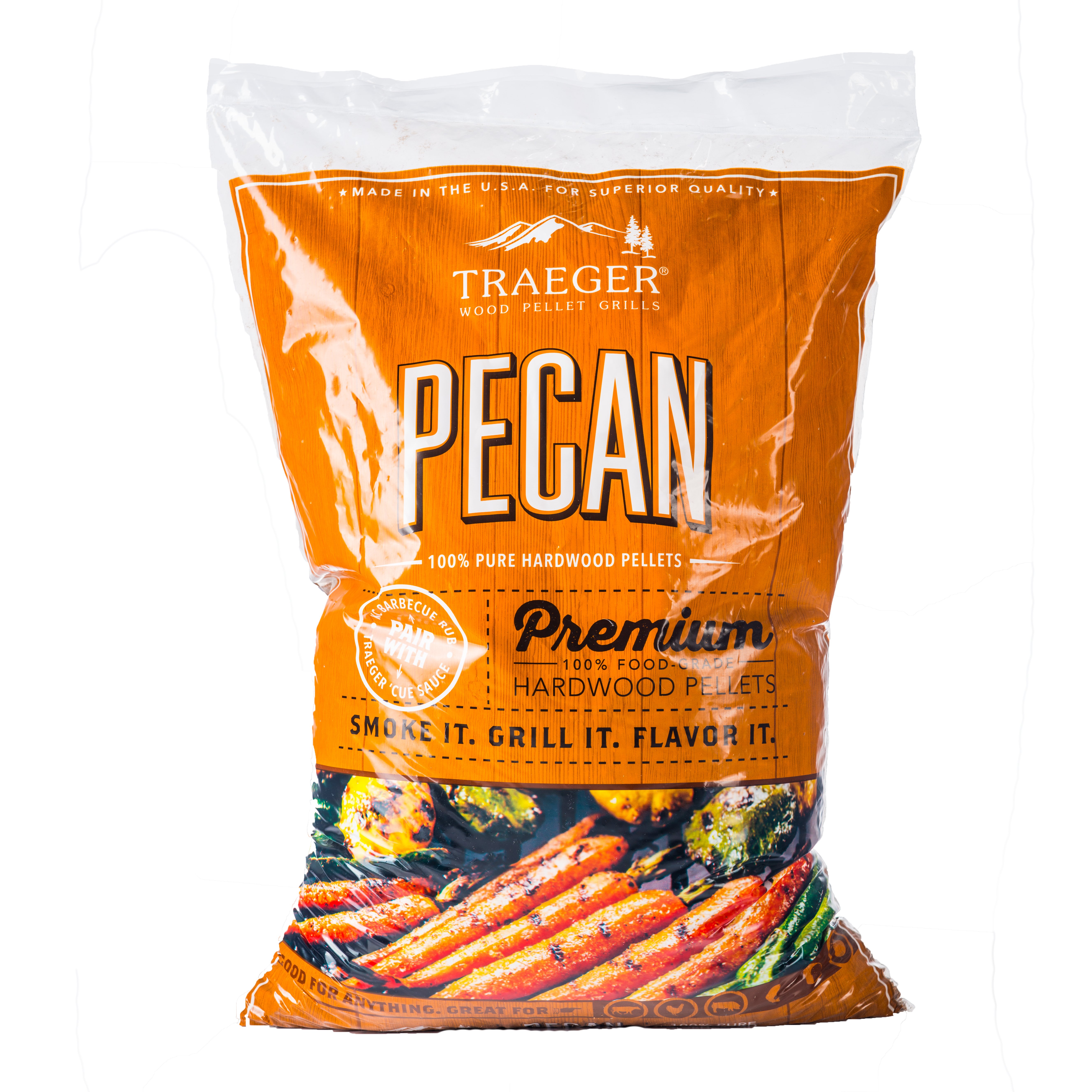 PEL314 Traeger Grill Pecan Pellets 20 lb Bag-1