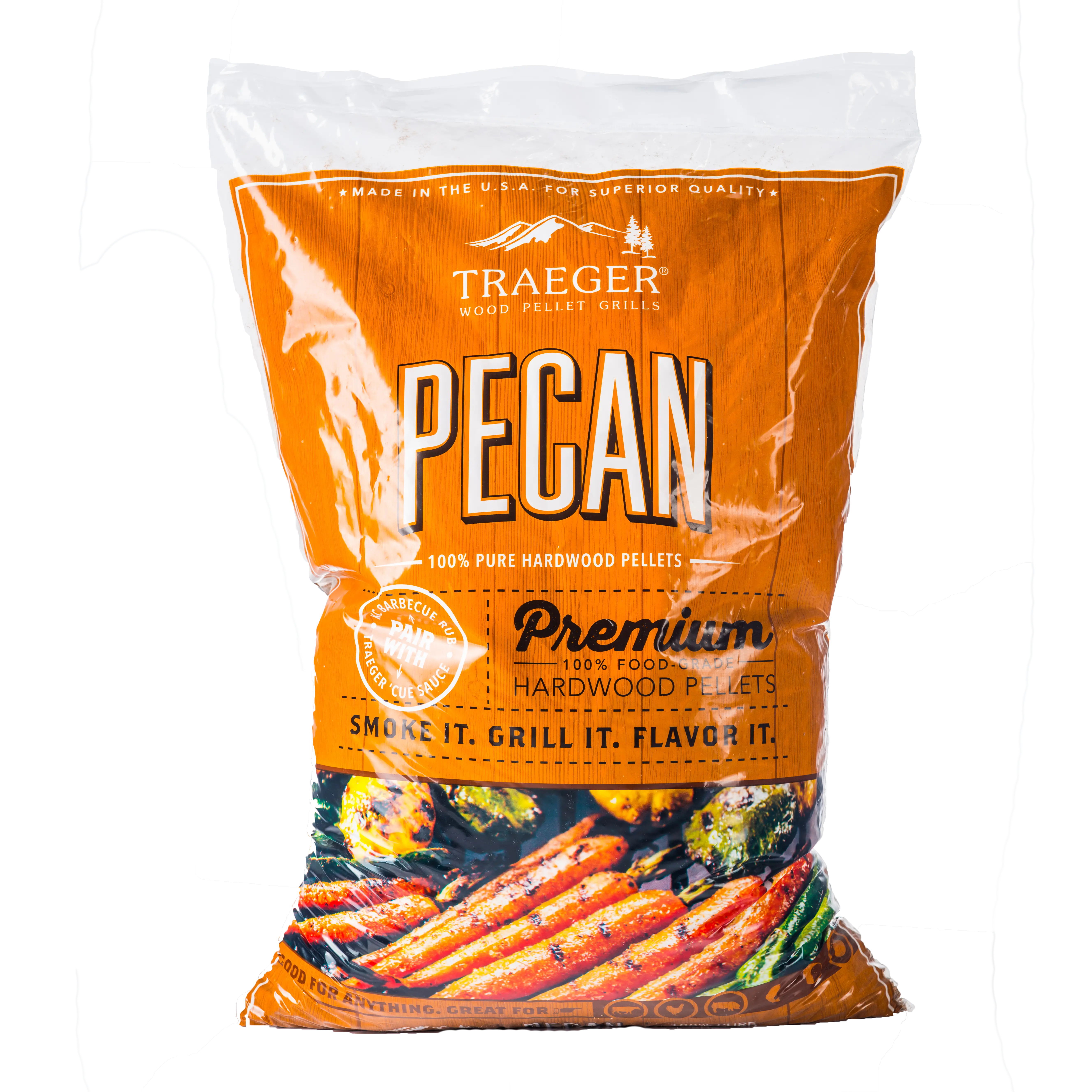 PEL314 Traeger Grill Pecan Pellets 20 lb Bag-1