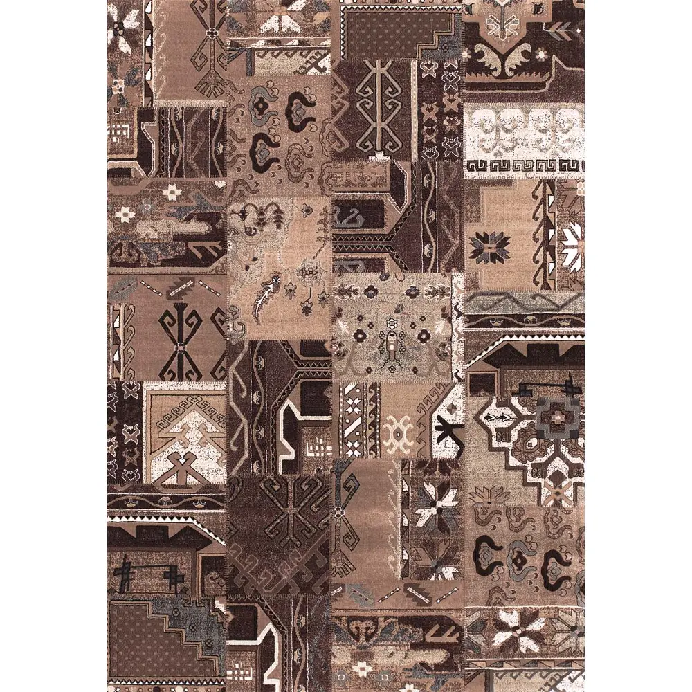 Brown 5' x 8' Shelby Area Rug-1