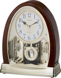 Joyful Crystal Bells Musical Mantel Clock