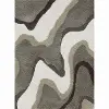 EN-06/5X8/ENCHANT Enchant 5 x 8 Brown and Tan Area Rug