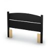 3070091 Black Panel Full Size Headboard - Libra