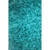 Clearance 8 x 10 Large Turquoise Area Rug - Viscose