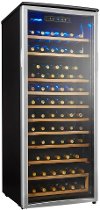 DWC106A1BPDD Danby 75 Bottle Wine Cooler - 24 Inch Stainless Steel-5