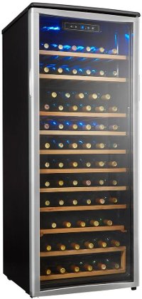 DWC106A1BPDD Danby 75 Bottle Wine Cooler - 24 Inch Stainless Steel-5