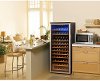 DWC106A1BPDD Danby 75 Bottle Wine Cooler - 24 Inch Stainless Steel-6