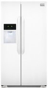 FGHS2631PP Frigidaire 36 White 26 cu. ft. Side-by-Side Refrigerator