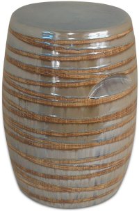 18 Inch Ceramic Stool
