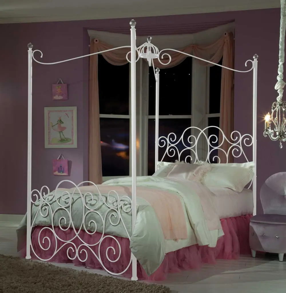 Princess Full Canopy Bed-1