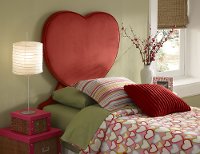 Heart Twin Size Headboard