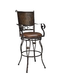 Bronze/Copper Bar Stool - Big & Tall