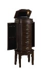 Espresso Jewelry Armoire, Italian Influenced -2