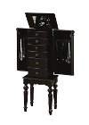 Ebony Jewelry Armoire-2