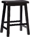 Antique Black Counter Stool - Terra Cotta