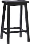 Antique Black Bar Stool - Terra Cotta