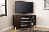 4519690 Chocolate Corner TV Stand - Renta