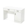 7250070 Pure White Small Desk - Axess -2