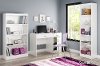 7250070 Pure White Small Desk - Axess
