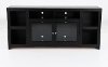75 Inch Mocha Brown TV Stand - Skyline