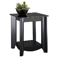Black End Tables (Set of 2) - Aero -2