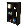 Espresso Oak 6-cube Bookcase - Cabot -3